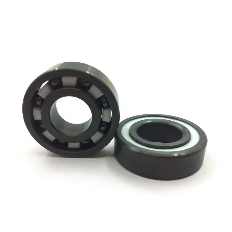 Black Ceramic Ring PEEK Balls