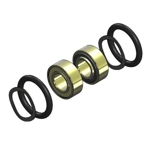 Flanged Dental Bearing Drawing